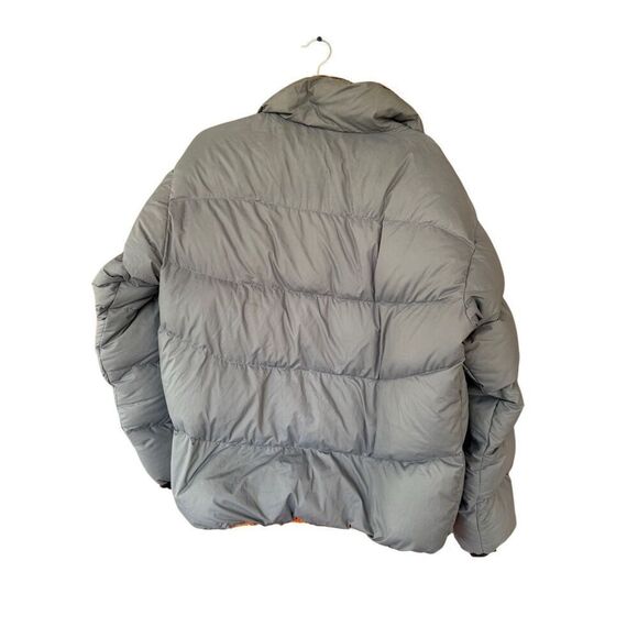 Eider Mens Orange Gray Full Zip Reversible Puffer Jacket Size Large - Picture 9 of 14